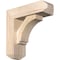 Ekena Millwork Imperial Craftsman Smooth Bracket w/ Offset Brace, Douglas Fir, 5 1/2"W x 16"D x 16"H BKT0604X16X16IMP04SDF - alternate 1